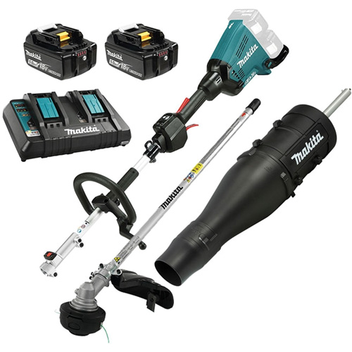 Ensemble de bloc d'alimentation sans balai &agrave; mandrin fendu LXT 5.0 Ah a/taille-haie EM405MP, &agrave; pile, 36 V Oxymax Inc