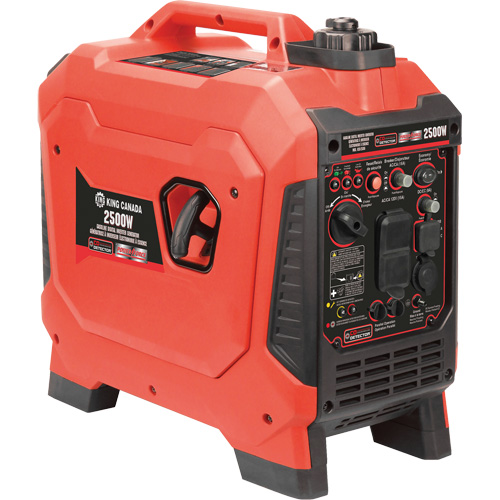 Inverter Generator, 2500 W Surge, 1800 W Rated, 4.2 L Tank Oxymax Inc
