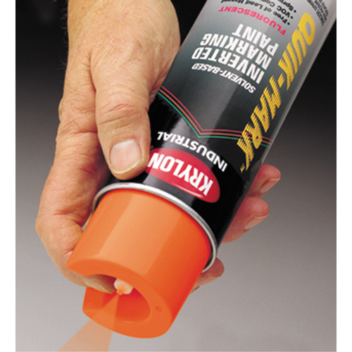 Industrial Quik-Mark Solvent-Based Inverted Marking Paint, 17 oz., Aerosol Can Oxymax Inc