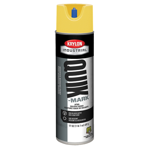Industrial Quik-Mark Solvent-Based Inverted Marking Paint, 17 oz., Aerosol Can Oxymax Inc