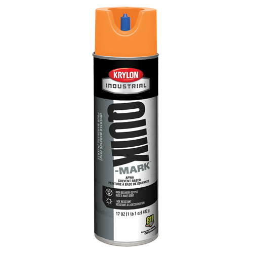Industrial Quik-Mark Solvent-Based Inverted Marking Paint, 17 oz., Aerosol Can Oxymax Inc