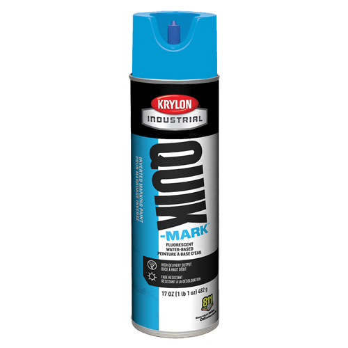 Industrial Quik-Mark Water-Based Inverted Marking Paint, 17 oz., Aerosol Can Oxymax Inc