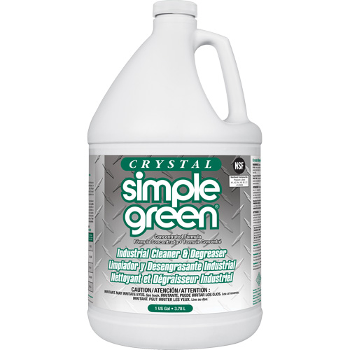 Crystal Simple Green&reg; Industrial Cleaner & Degreaser, 1 gal., Jug Oxymax Inc