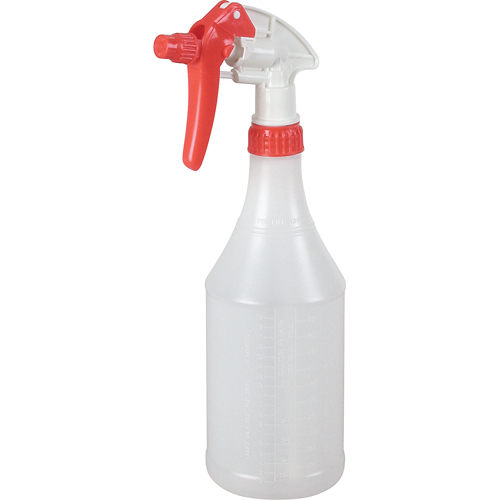 Round Spray Bottle with Trigger Sprayer, 24 oz. Oxymax Inc