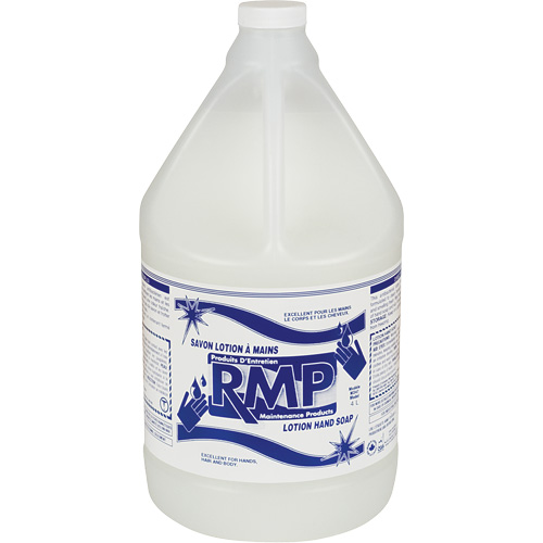 Savon liquide blanc pour les mains Perlux, Liquide, 4 L, Parfum&eacute; Oxymax Inc