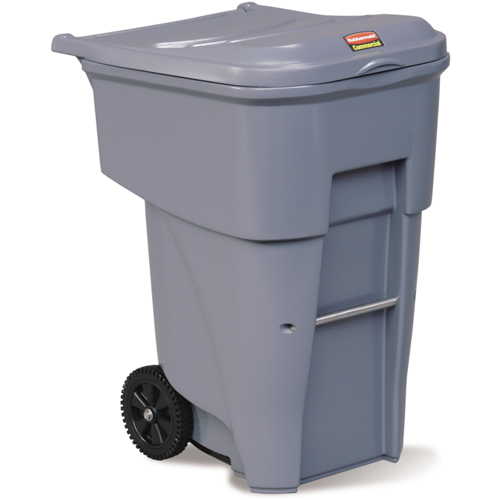 Brute&reg; Roll Out Containers, Polyethylene, 95 US gal. Oxymax Inc