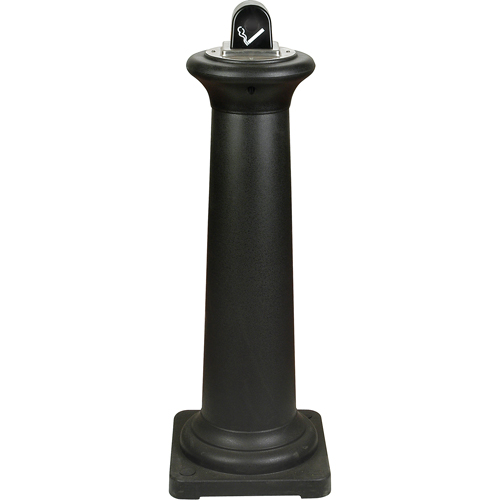 Groundskeeper Tuscan Cigarette Waste Collector, Free-Standing, Metal, 1 US gal. Capacity, 38-1/2" Height Oxymax Inc