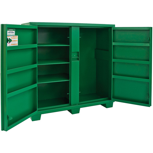 Utility Cabinet, Steel, Green Oxymax Inc
