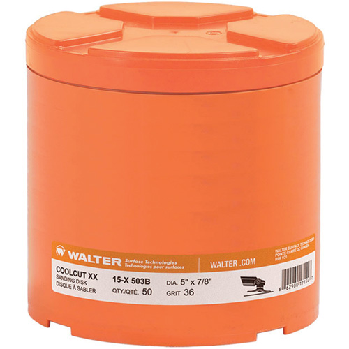 Coolcut XX Sanding Disc, Aluminum Oxide/Ceramic, 60, 5" Dia x 7/8" Arbor Oxymax Inc