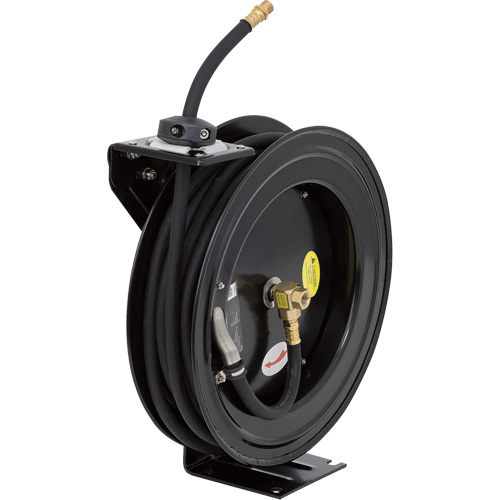 I3850AS Retractable Air Hose Reel, 50', Steel Oxymax Inc