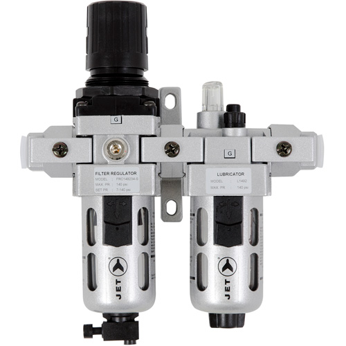 Filtre &agrave; air interm&eacute;diaire en deux parties, r&eacute;gulateur et lubrificateur AFRLCI38, 3/8" NPT Oxymax Inc