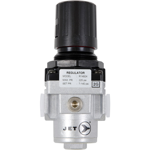 R&eacute;gulateur de d&eacute;bit dair interm&eacute;diaire, 3/8" NPT, PSI max. de 220 PSI, Canalisation Oxymax Inc