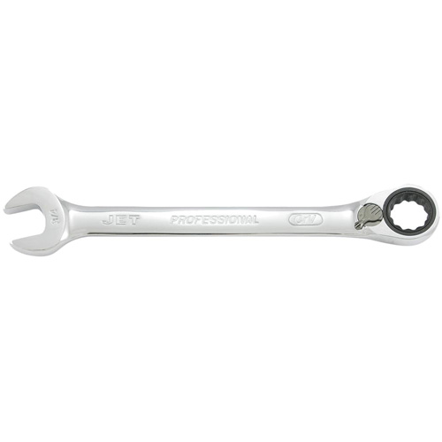 Cl&eacute; mixte r&eacute;versible &agrave; cliquet &agrave; long profil, 5/16", Fini Chrome Oxymax Inc