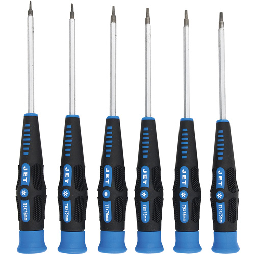 Jeu de tournevis de pr&eacute;cision Torx, 6 Oxymax Inc