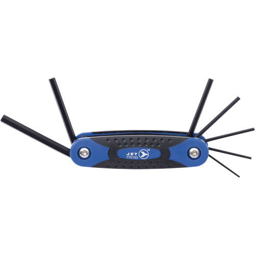 JFHK-7M Jeu de cl&eacute;s hexagonales pliantes, 7 mcx, M&eacute;trique Oxymax Inc