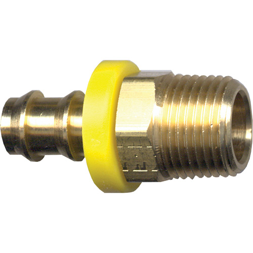 Grip-Tite Hose Barb Fitting, Brass, 3/8" x 3/8" Oxymax Inc