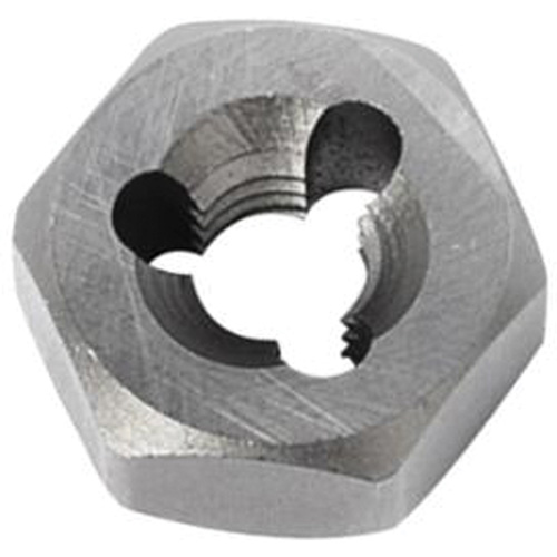 Fili&egrave;re de refiletage hexagonale pour boulon, dia. 19/32", Filet de 1/4"-28, Acier au chrome Oxymax Inc