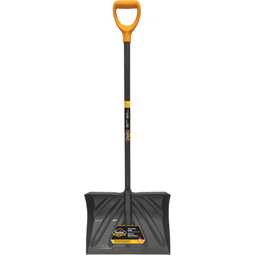 Pro Snow Shovel, Polypropylene Blade, 13-1/2" Wide, D-Grip Handle Oxymax Inc