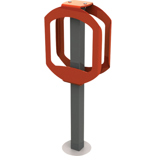 Bike Stop Bike Racks, Steel, 2 Bike Capacity Oxymax Inc