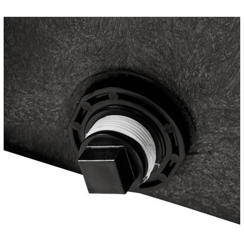 R&eacute;servoir de stockage, 39" p x 58" la x 25" h, Capacit&eacute; 1200 lb, Noir Oxymax Inc