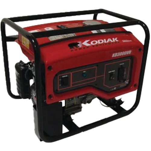 G&eacute;n&eacute;ratrice portative Kodiak KD3000VR, 2400 W nominale, 120 V, R&eacute;servoir de 16 L Oxymax Inc