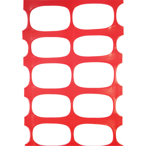 Cl&ocirc;ture &agrave; neige, 50' lo x 4' la, Orange Oxymax Inc