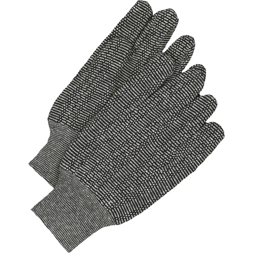 Gants en jersey classiques, Taille unique, Poivre et sel, Non doubl&eacute;, Poignet en tricot Oxymax Inc