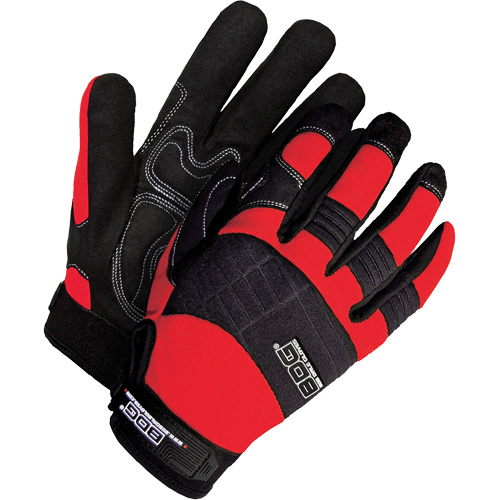 Heavy-Duty Performance Gloves with Padded Palms, Size Large, Synthetic Palm Oxymax Inc