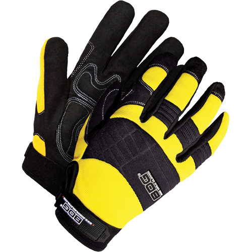 Heavy-Duty Performance Gloves with Padded Palms, Synthetic Palm, Size X-Large Oxymax Inc