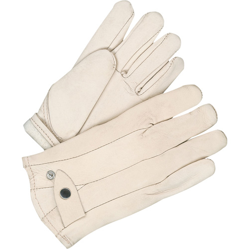 Gants classiques de cordeur, 10, Paume Cuir fleur de vache, Doubleure Molleton Oxymax Inc