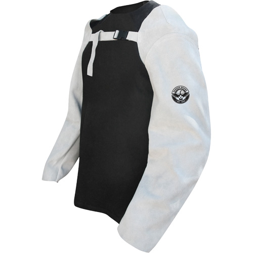 Manchons de soudage en cuir, 24" lo, Gris perle Oxymax Inc