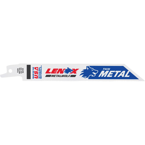 Lame de scie alternative, Bim&eacute;tal, 24 Dents par pouce, 6" lo x 3/4" la Oxymax Inc