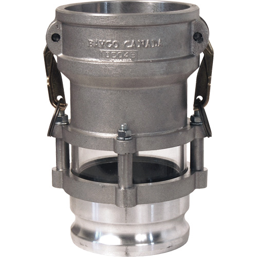 Cam & Groove In-Line Sight Glass Coupler x Adapter Oxymax Inc