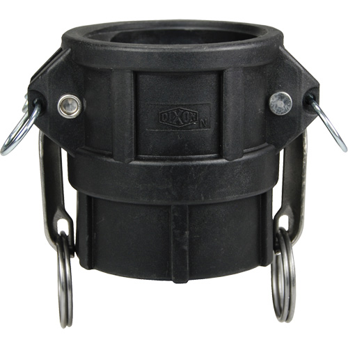 Coupleur &agrave; came et cannelure, Polypropyl&egrave;ne, Type D, 3", NPT femelle, 60 PSI Oxymax Inc