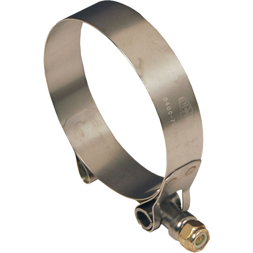 T-Bolt Clamp, Min Dia. 1.344", Max Dia. 1.562" Oxymax Inc