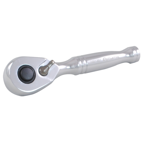Quick-Release Stubby Ratchet Wrench, 1/4" Drive, Cushion Grip Handle Oxymax Inc