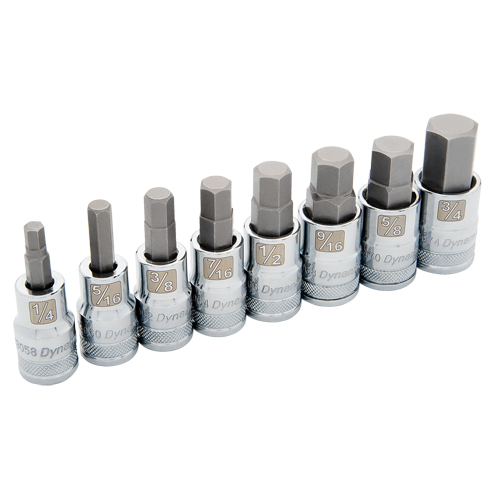 Standard SAE Socket Set, 8 Pcs Oxymax Inc