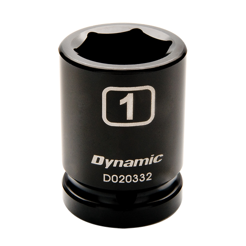 SAE Socket, Impact, 3/4", 3/4" Drive, 6 Points Oxymax Inc