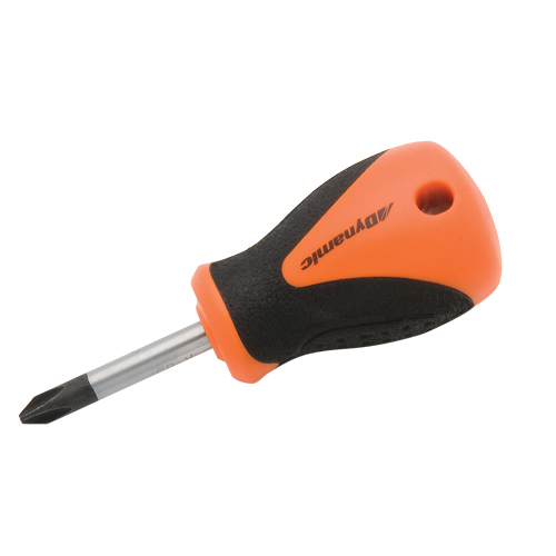 Tournevis court Phillips, #1, 3-4/5" l, Prise Coussin&eacute;e Oxymax Inc