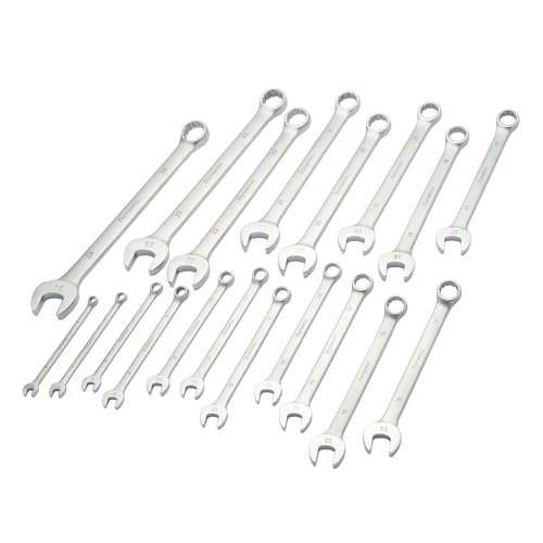 Wrench Set, Combination, 19 Pieces, Metric Oxymax Inc