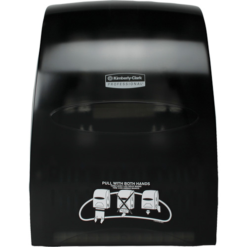 Distributeur de serviettes en rouleaux durs Sanitouch, Manuel, 12,63" la x 10,2" p x 16,13" h Oxymax Inc