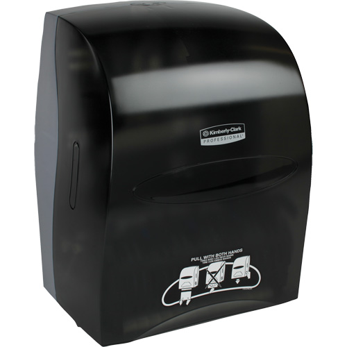 Distributeur de serviettes en rouleaux durs Sanitouch, Manuel, 12,63" la x 10,2" p x 16,13" h Oxymax Inc
