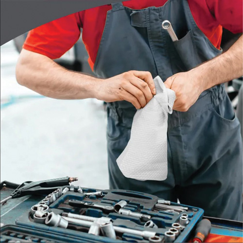 WypAll&reg; X80 Extended Use Cloths, Heavy-Duty, 16-4/5" L x 9" W Oxymax Inc