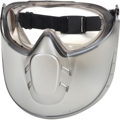 Lunettes de s&eacute;curit&eacute; Capstone Shield avec &eacute;cran facial amovible, Lentille Transparent, Antibu&eacute;e, Ventilation Directe/Ferm&eacute; Oxymax Inc