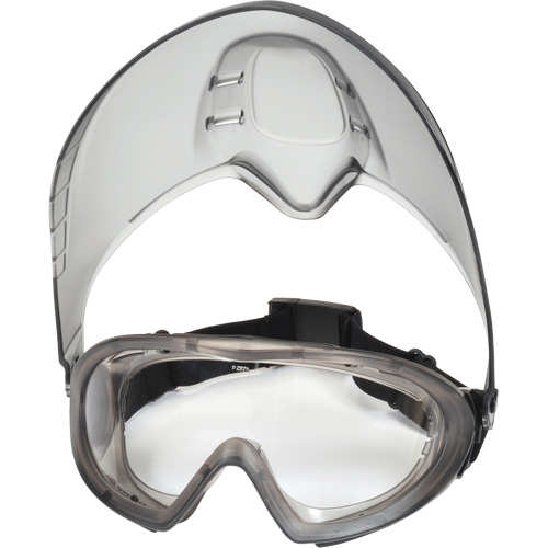 Lunettes de s&eacute;curit&eacute; Capstone Shield avec &eacute;cran facial amovible, Lentille Transparent, Antibu&eacute;e, Ventilation Directe/Ferm&eacute; Oxymax Inc