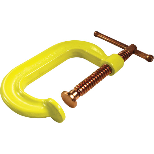 Serre-joint en C &agrave; gorge profonde pour service normal, Capacit&eacute; de 2" (51 mm), Profondeur de gorge de 2-1/8" (54 mm) Oxymax Inc