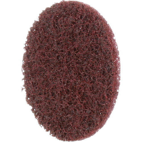 Disque de conditionnement de surface SC-DR Roloc Scotch-Brite, 2" dia., Grain Moyen, Oxyde d'aluminium Oxymax Inc