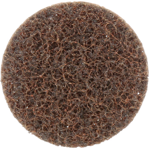 Disque de conditionnement de surface SC-DR Roloc Scotch-Brite, 2" dia., Grain Cors&eacute;, Oxyde d'aluminium Oxymax Inc