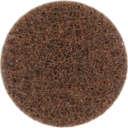 Disque de conditionnement de surface SC-DR Roloc Scotch-Brite, 3" dia., Grain Cors&eacute;, Oxyde d'aluminium Oxymax Inc