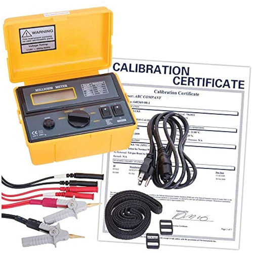 Milli-ohmm&egrave;tre 110 V avec certificat ISO Oxymax Inc